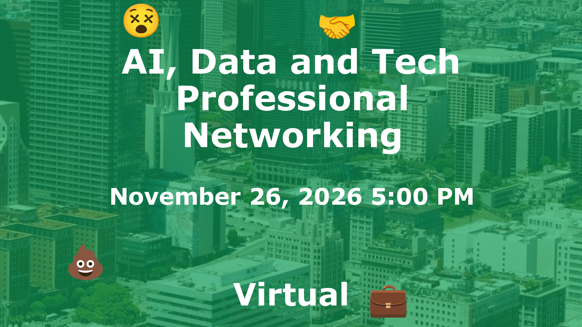 AI, Data and Tech Professional Networking event image